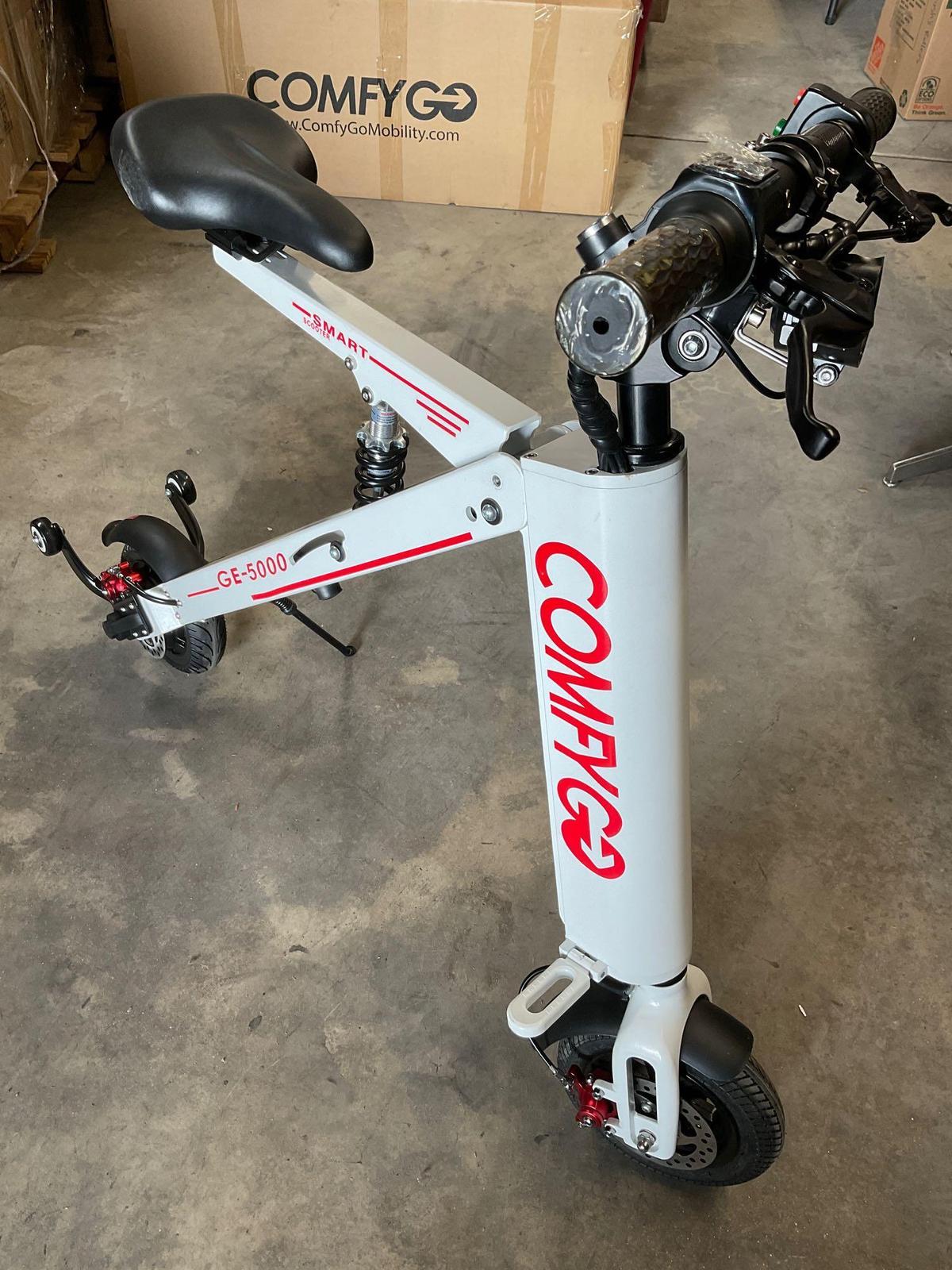 New. Unopened box Comfygo electric e-bike , model GE-5000. White