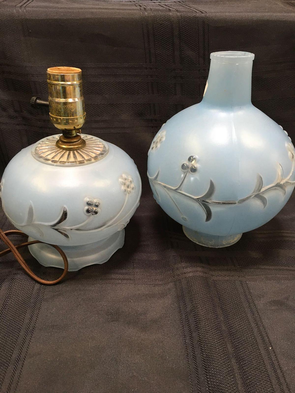 Vintage Hurricane lamp