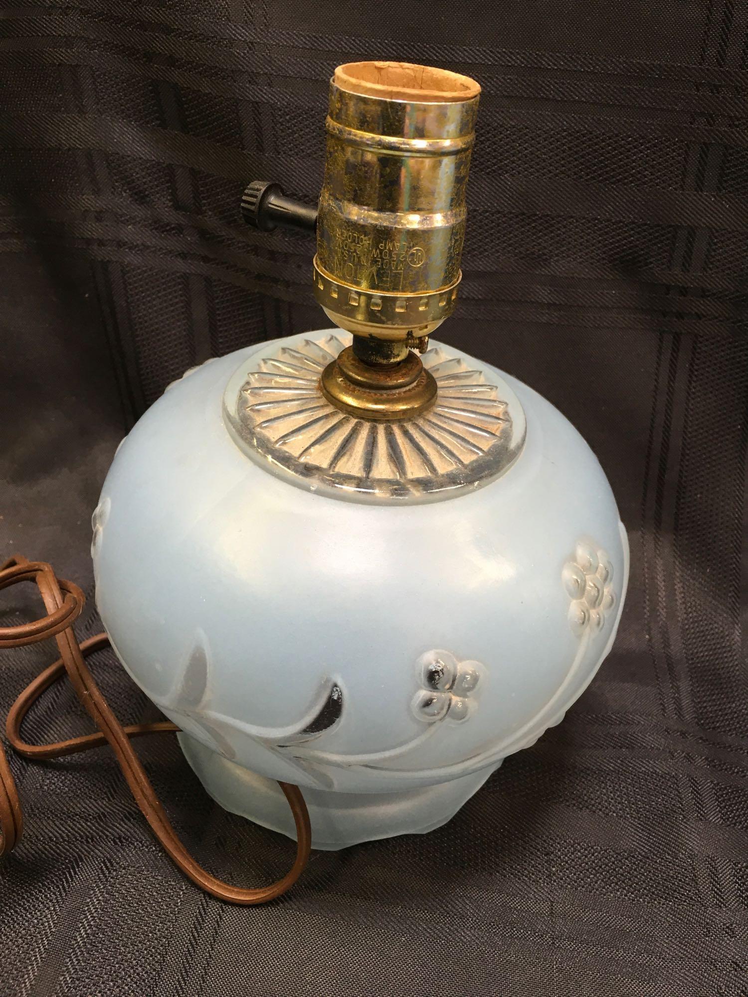 Vintage Hurricane lamp