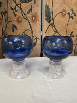 Vintage Kaj Franck goblets. 8½" x 6"