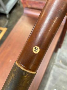 37" Vintage/collectable, RMC 1867 wood with metal accents, cane