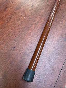 37" Vintage/collectable, RMC 1867 wood with metal accents, cane