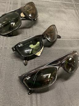 New Ray Ban sunglasses. 4075, 4115, 2117. No case, two have tags