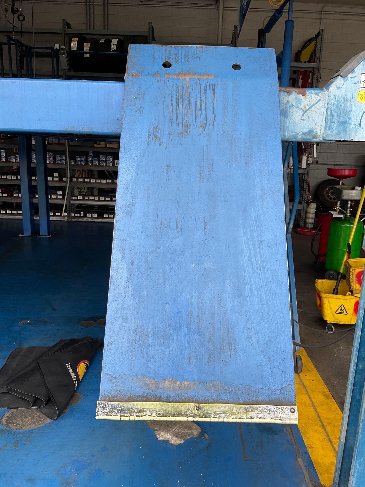 Rotary Lift, model QL12N001, 12,000 lb. capacity with four posts & side ladder lift.