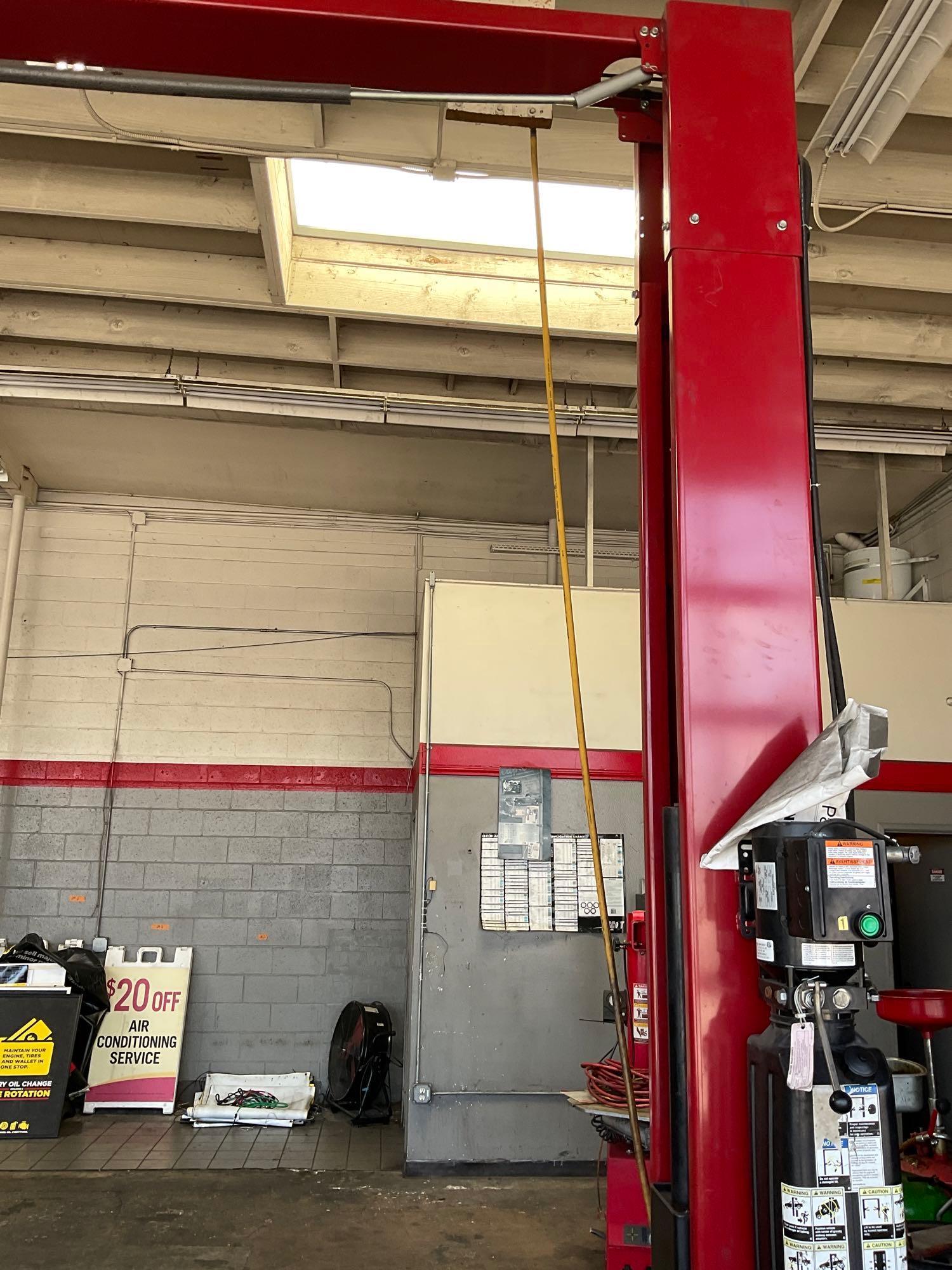 Ammco Car Lift, model AC21NS, 10,000 lb. capacity