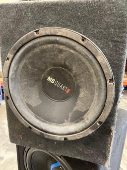 MB Quart boxed speaker. 17" x 13" x 15"