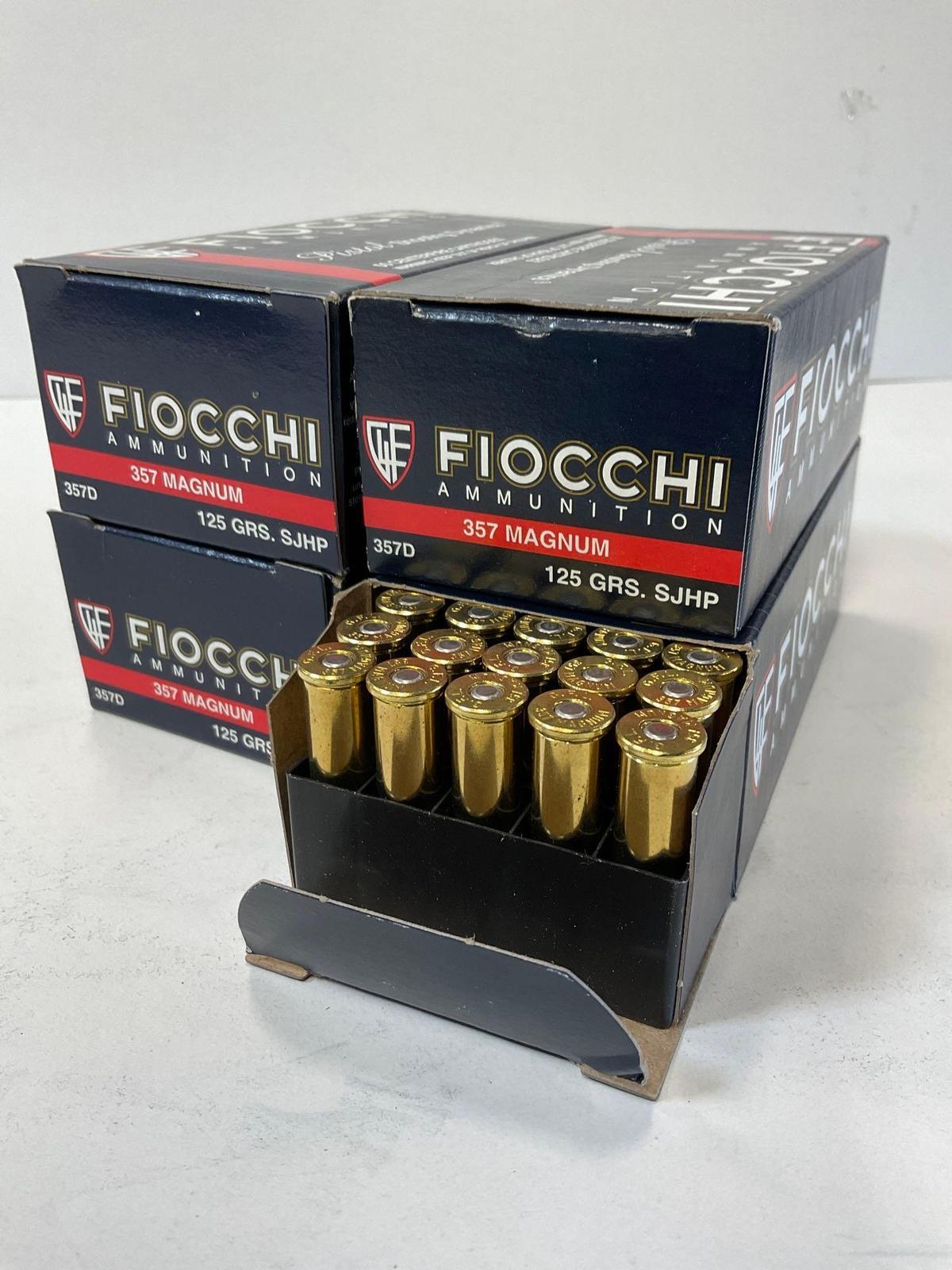 200 rounds- Fiocchi 357 magnum ammo.