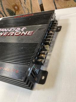 Crunch Powerone P1-600 amplifier