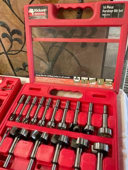 Hickory carbide & forstner bit sets