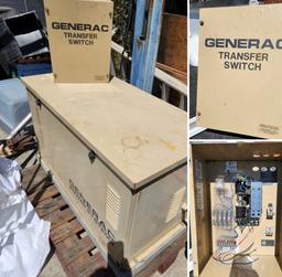 Generac Propane Power 7000KW Generator, with Transfer Switch