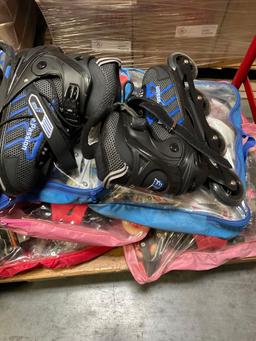 Assorted Eliti roller blades. Assorted sizes and colors. 13