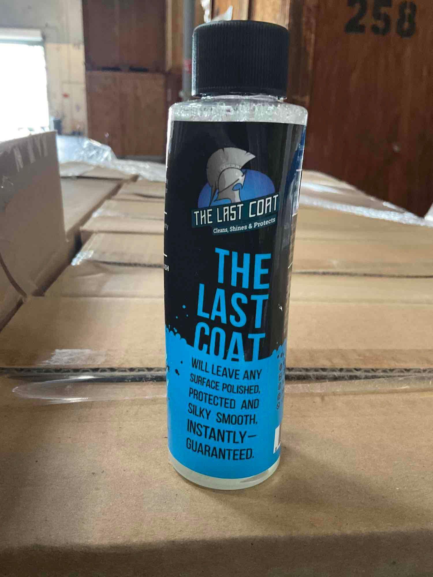 New 4oz bottles, The Last Coat, Surface Protectant. Exp date on boxes 7/10/24