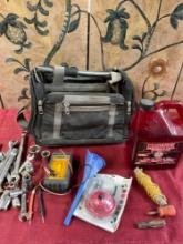 Bag and assorted tools/ items