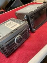 Nissan & Dephi car radios. 2 pieces