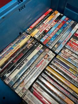 Assorted DVDs. 58 pieces