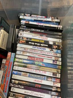 DVD's, & CD's Over 50 pieces