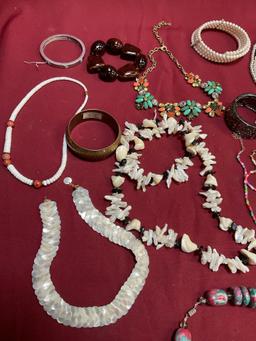 Assorted custom jewelry. 30 pieces