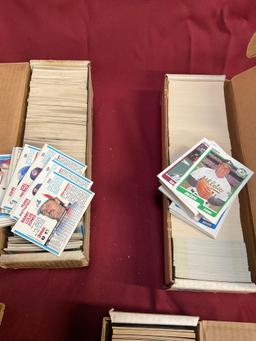 Thousands of collectible trading baseball cards