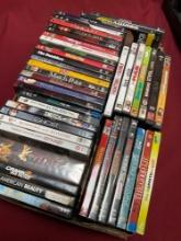 Assorted DVDs. 42 pieces