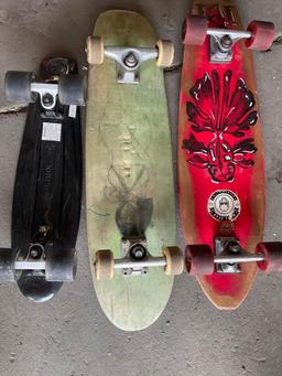 Skateboards. 3 pieces