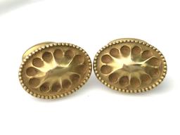 14K yellow gold cufflinks