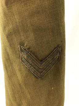 WW1 U.S. Army Quarter Master Corp. 5th Division Tunic with Medal and Patches