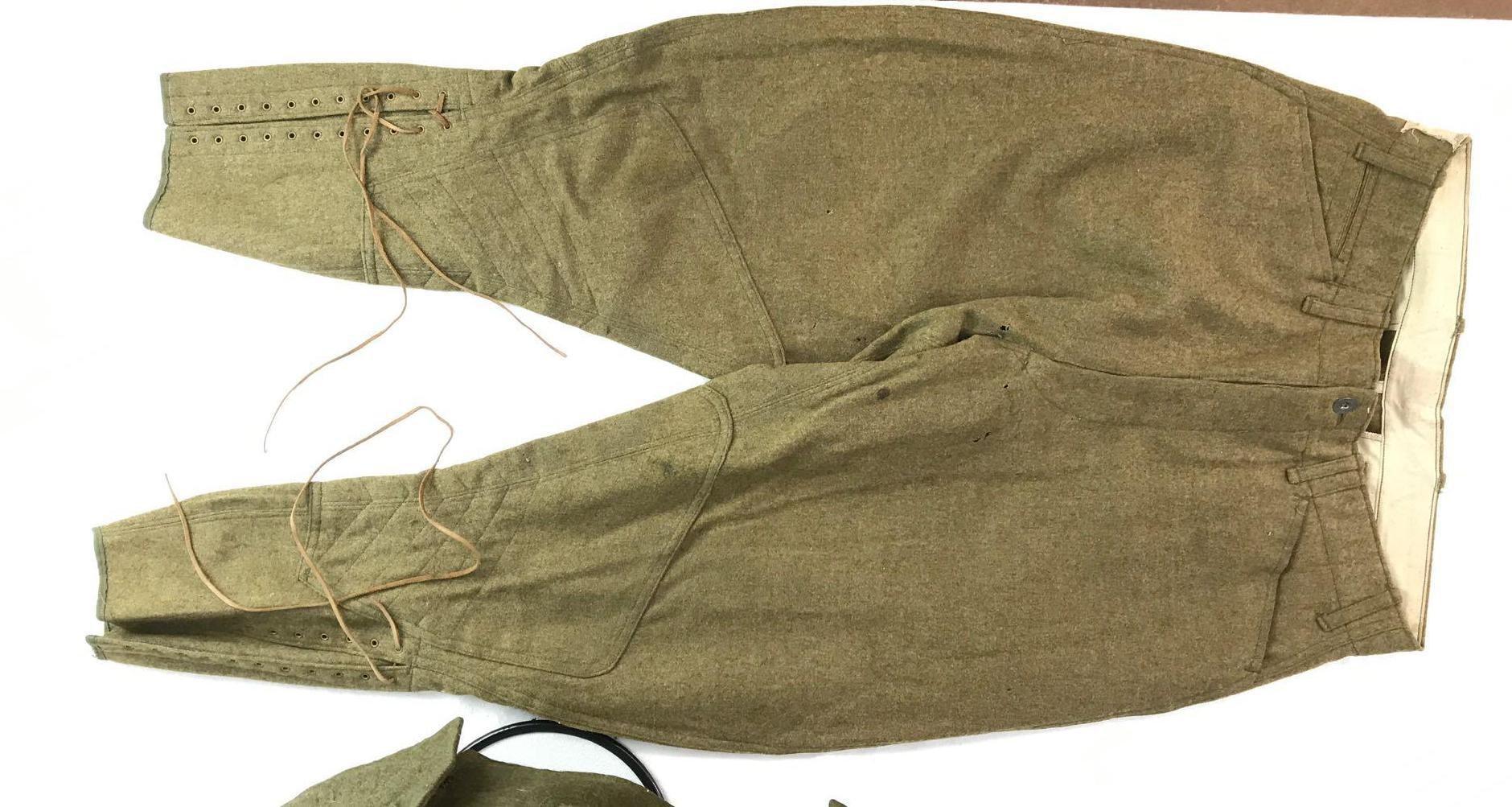 Rare WW1 U.S. Army 14th Railway Engineers Corps Uniform with Pants
