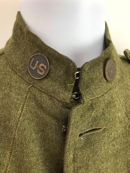 Rare WW1 U.S. Army 14th Railway Engineers Corps Uniform with Pants
