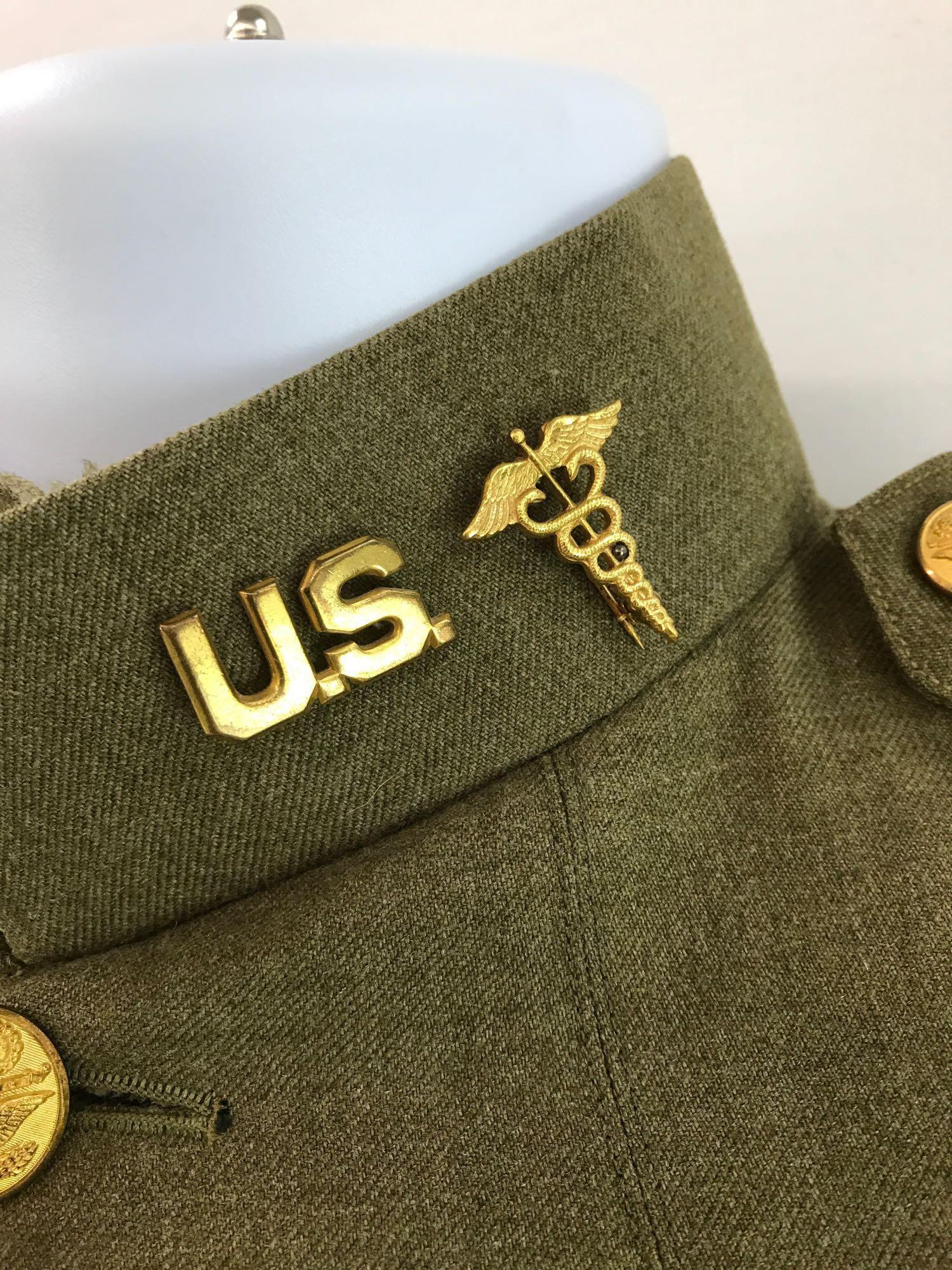 WW1 U.S. 3rd Army Medical Captains Uniform with Pants and Patches