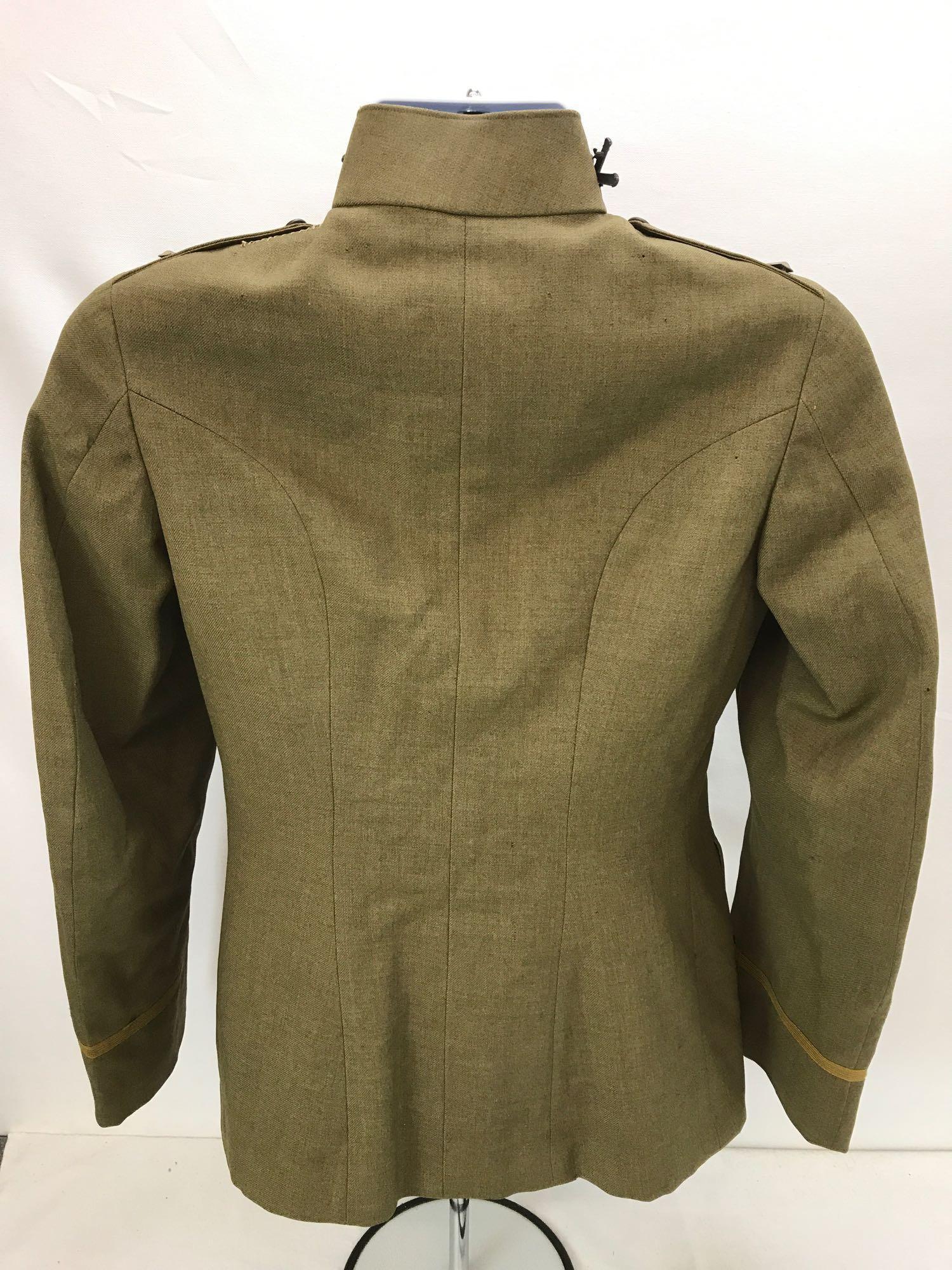 WW1 U.S. Army USR 2nd LT. 28th Division 108th Artillery Trains Tunic