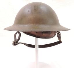 WW1 U.S. Army Doughboy Helmet with 1st Division (Big Red One) Insignia