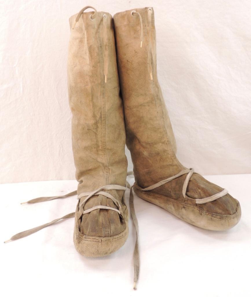 Rare G.I. Issued WW2 U.S. Mukluks