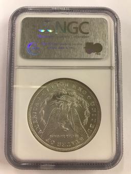 Morgan Silver Dollar 1879-S NGC MS65