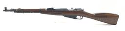 1953 Russian M 91 7.62 x 54R bold action rifle with bayonet