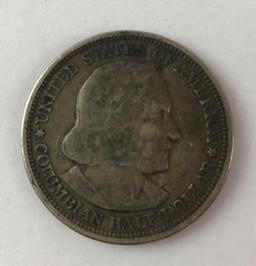 1892 United States Columbian half dollar