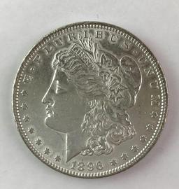 1896-PMorgan Silver Dollar