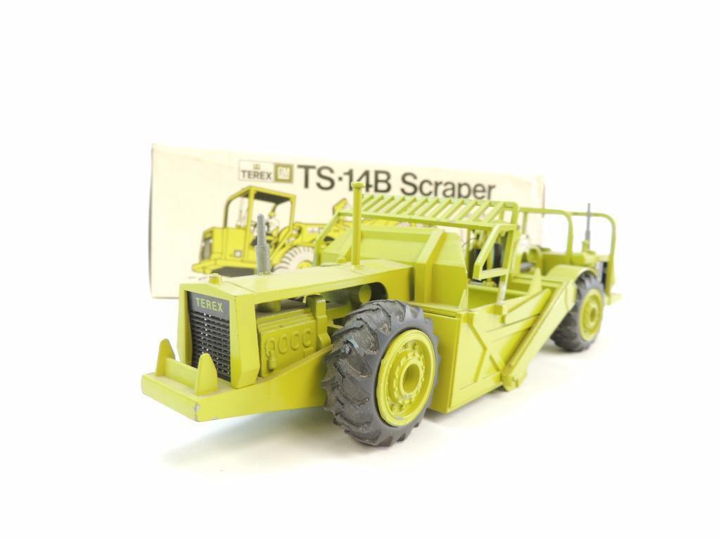 Conrad Terex GM TS-14B Die-Cast Toy Scraper with Original Box