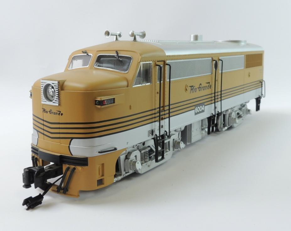 Aristo Craft Trains Rio Grande 6004-06 G-Scale Alco Diesel Locomotives with Original Boxes