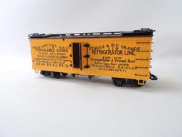 LGB Trains Denver & Rio Grande Western G-Scale Refrigerator Car With Original Box