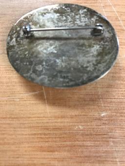 Vintage Sterling Silver Brooch