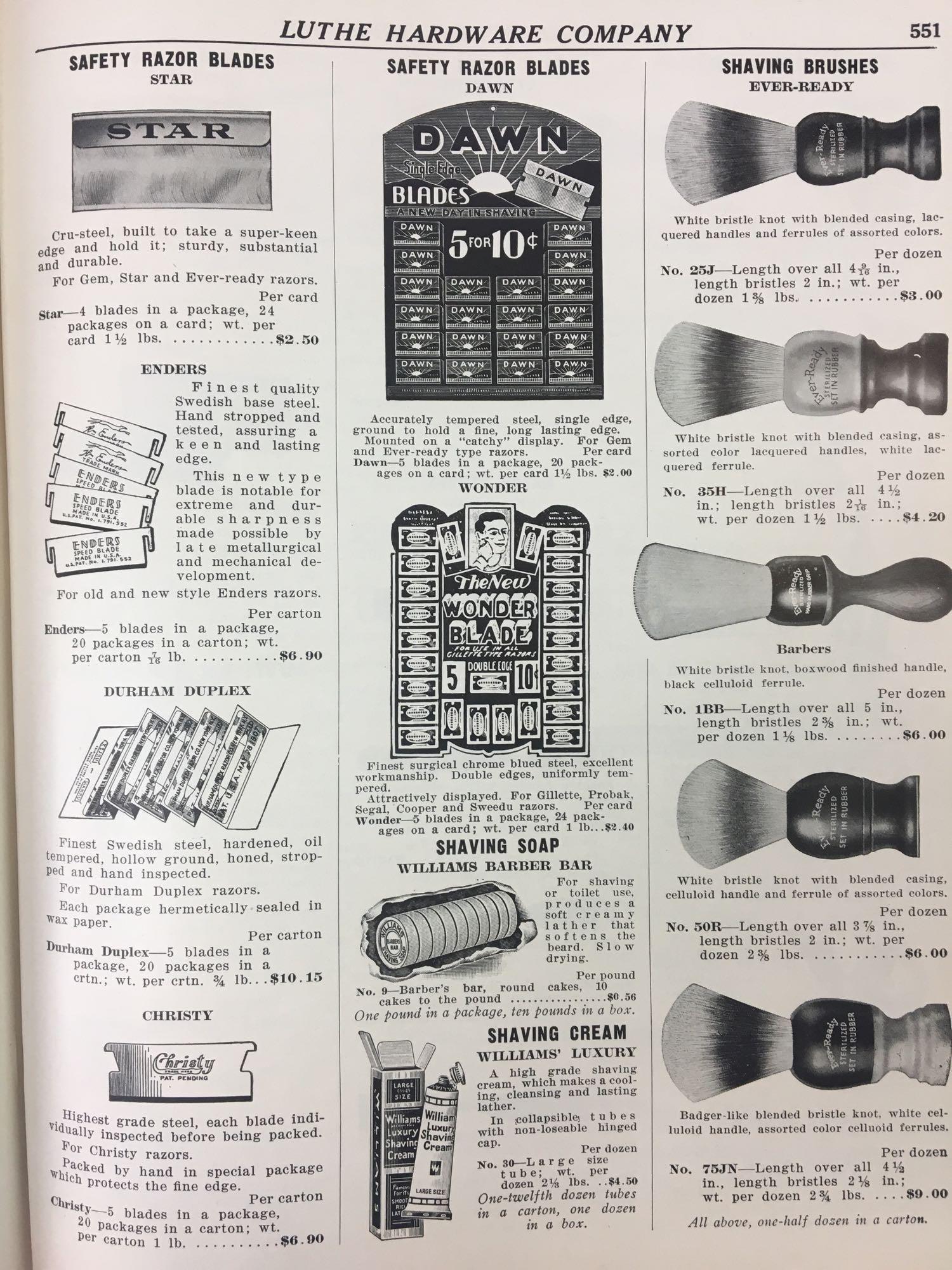 1937 Luthe Hardware Co Des Moines Iowa Catalog