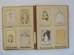 (2) Victorian Photo Albums w/Photographs