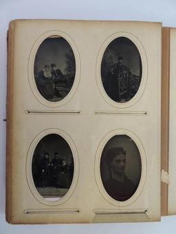 (2) Victorian Photo Albums w/Photographs