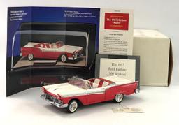 Franklin Mint die-cast 1957 Ford Fairlane 500 Skyliner