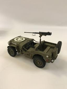 Danbury Mint die-cast World War II Jeep