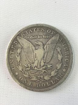 1879-S Morgan silver dollar