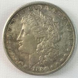 1886-S Morgan silver dollar