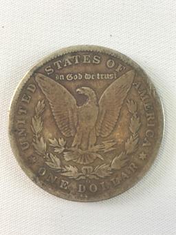1887-0 Morgan silver dollar