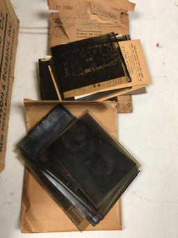 Pasteboard Box Labeled "Old Photos and Negatives"