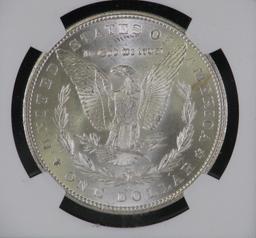 1884-CC Morgan Dollar NGC MS63